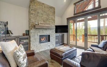 How To Update A 1970's Stone Fireplace