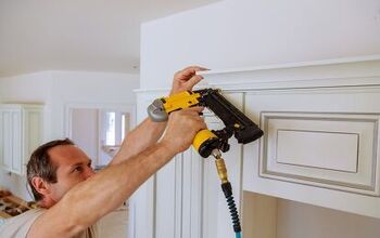 Easily Install Crown Molding (On Cabinets That Go To The Ceiling)