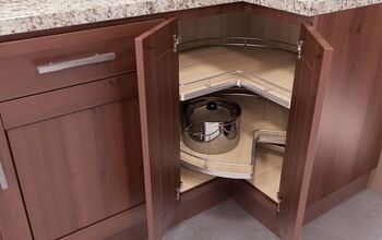 How To Install A Lazy Susan In An Existing Corner Cabinet