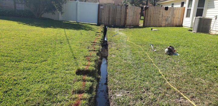 how to stop water runoff from a neighbor s yard