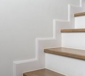 15 Beautiful Examples of Wood Stairs With White Risers