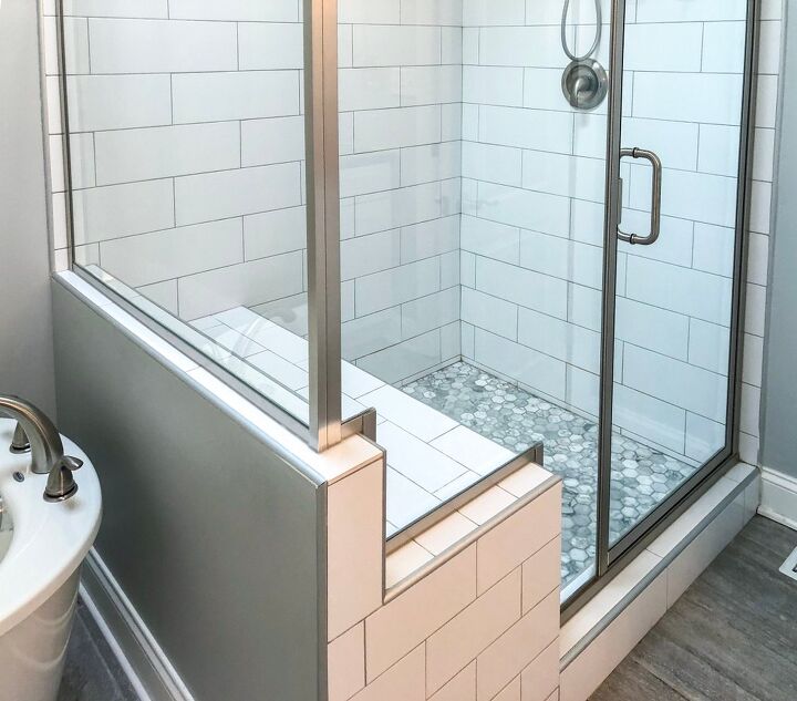 remodeling your shower how to transition from tile to drywall
