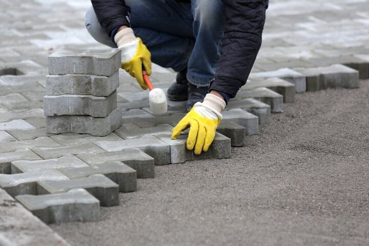 how to install rubber pavers in 3 easy steps