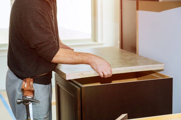 how to hide the seams in laminate countertops