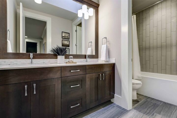 how to rough in a double sink vanity