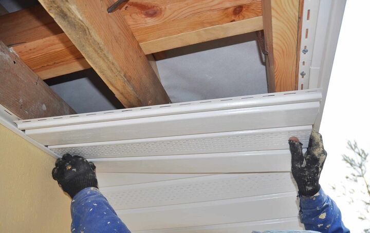 How To Install Vinyl Soffit Over Wood