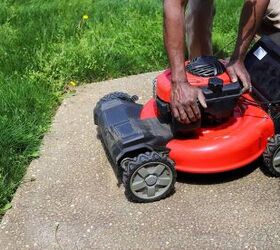 How do i online start my lawn mower