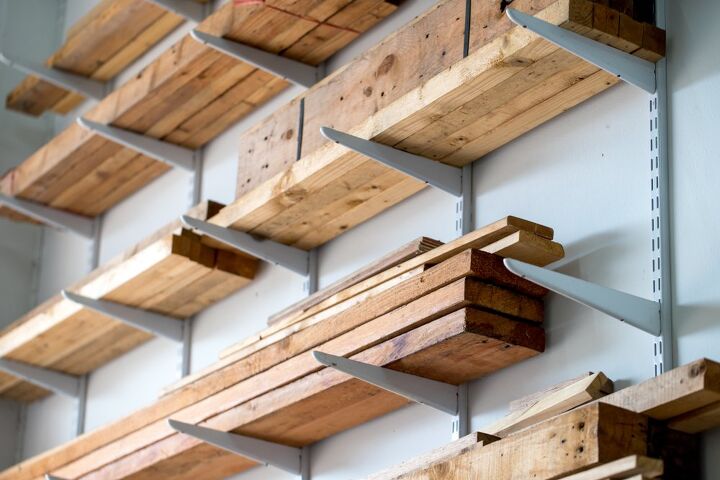 How To Build Garage Shelves From 2×4's