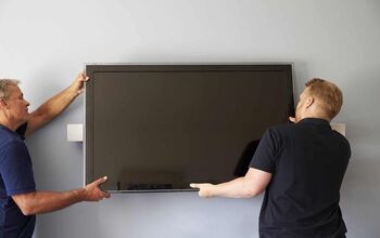 Can You Mount A TV On The Wall Without Drilling?