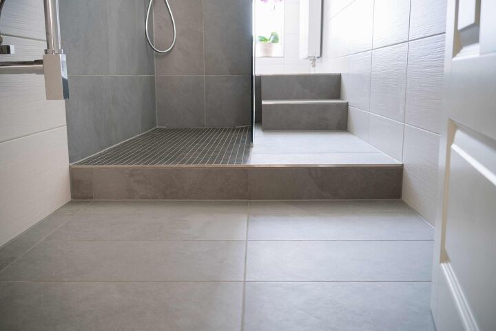 how to retile a shower floor easy step by step guide