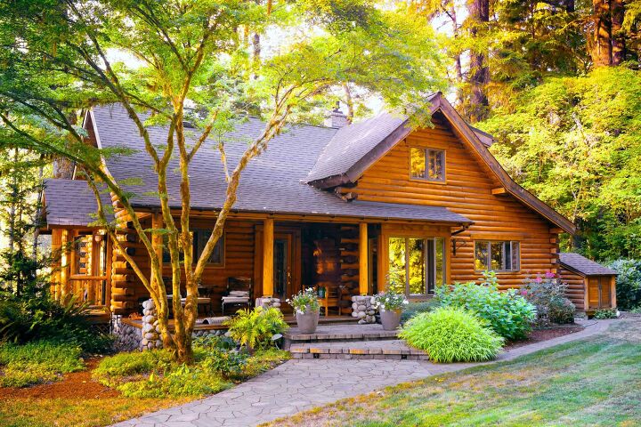 what are some problems with log homes