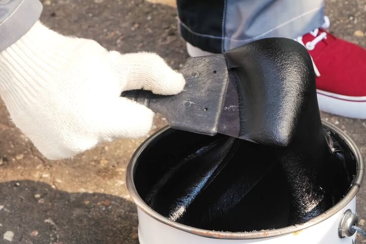 how to encapsulate black mastic