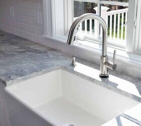 how to install a farmhouse sink in existing granite
