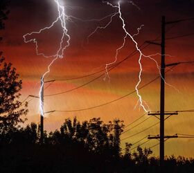 What Happens If Lightning Strikes A Power Line?