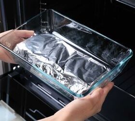 can you use aluminum foil in a convection oven