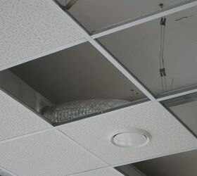 How To Install A Drop Ceiling Around Ductwork