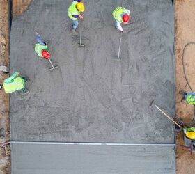 How To Pour A Concrete Driveway In Sections