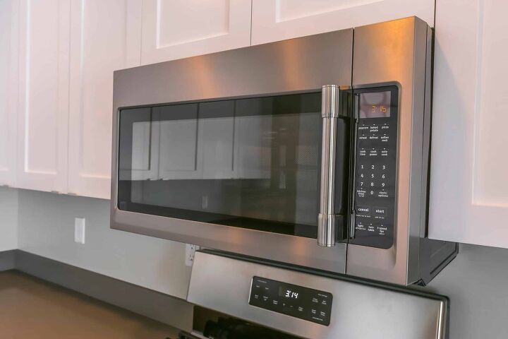 how to install over the range microwave without a cabinet