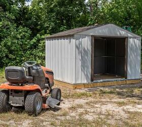 What's The Right Shed Size For A Riding Mower?