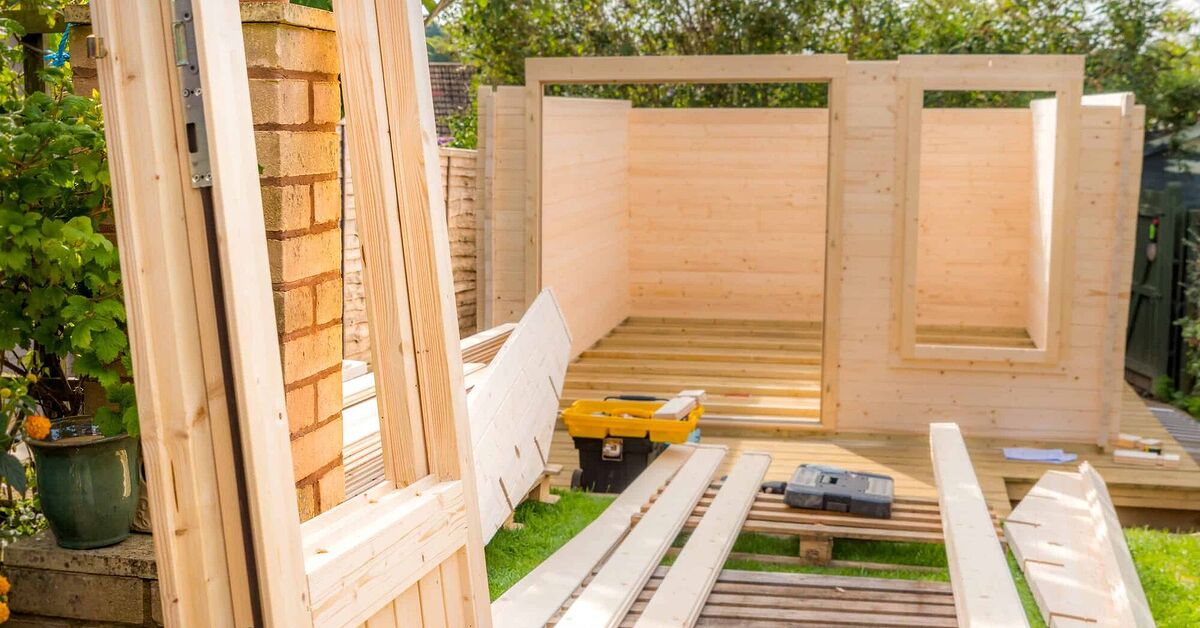 How To Build A Shed Foundation On Uneven Ground Upgradedhome How To Build A Shed Foundation On Uneven Ground Upgradedhome