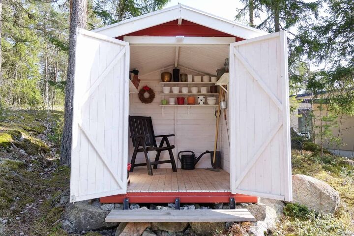 how to build double shed doors step by step guide