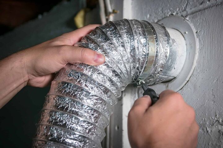 how to hook up a dryer vent in a tight space step by step guide
