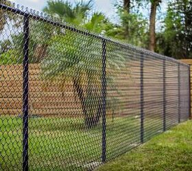 how to install chain link fence without concrete