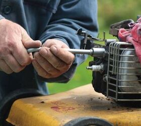 Lawn mower bent 2024 crankshaft repair cost