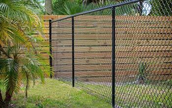 Inexpensive Ways To Cover A Chain-Link Fence