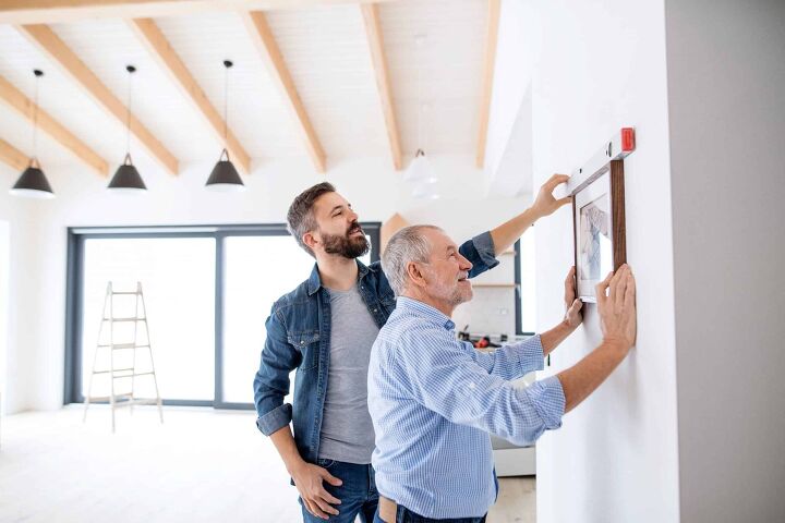 how to hang pictures on plaster walls