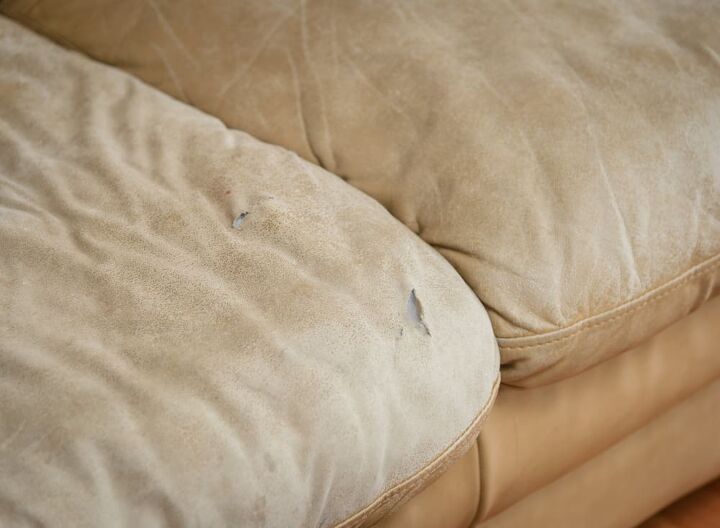 how to fix a large hole in a leather couch