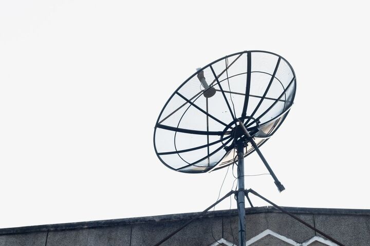 what can i do with a large old satellite dish