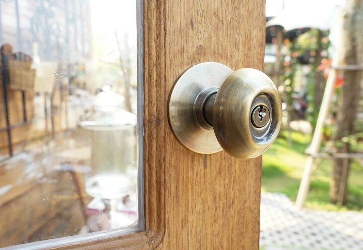 how to make a doorknob hole bigger step by step guide