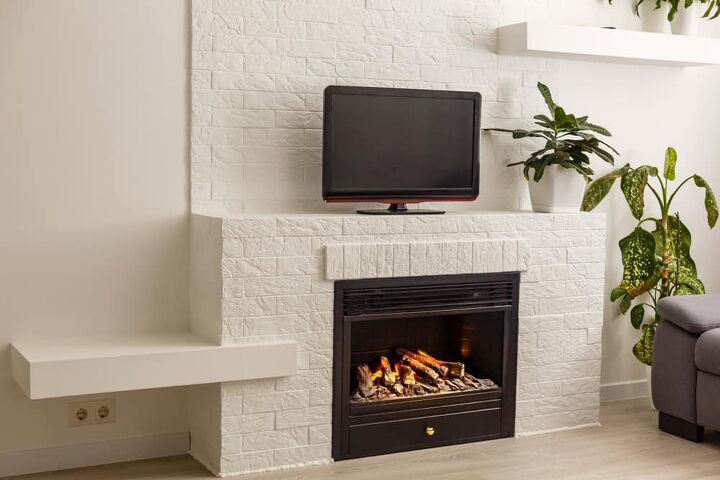 How To Whitewash A Stone Fireplace (Step-by-Step Guide)