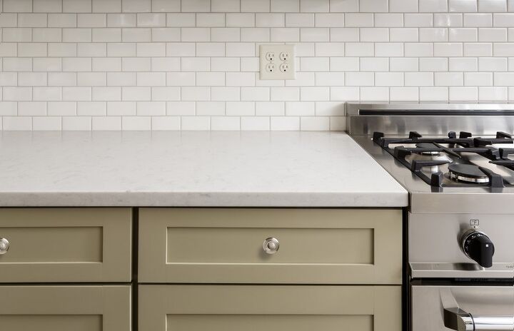 how to fix the gap between a stove and countertop