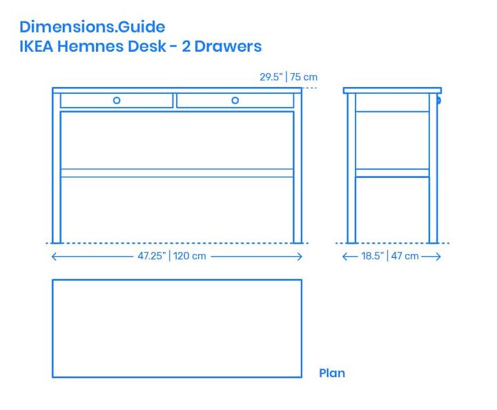 Standard Desk Dimensions & Layout Guidelines (with Photos ...