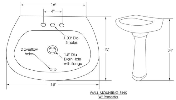 standard bathroom sink dimensions with photos