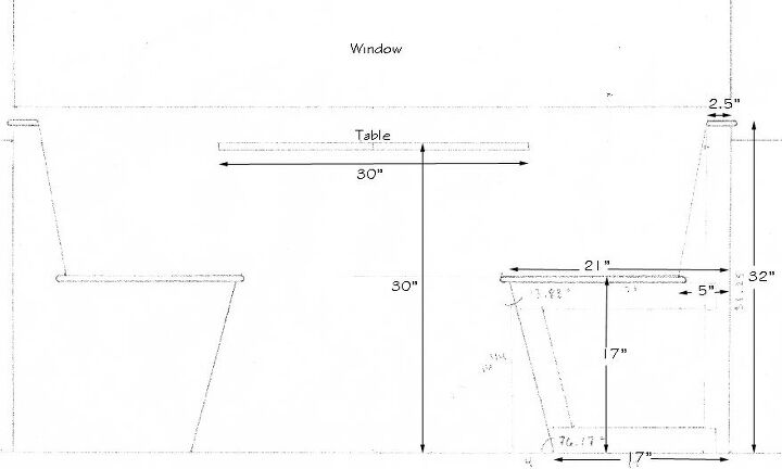 standard breakfast nook dimensions with photos