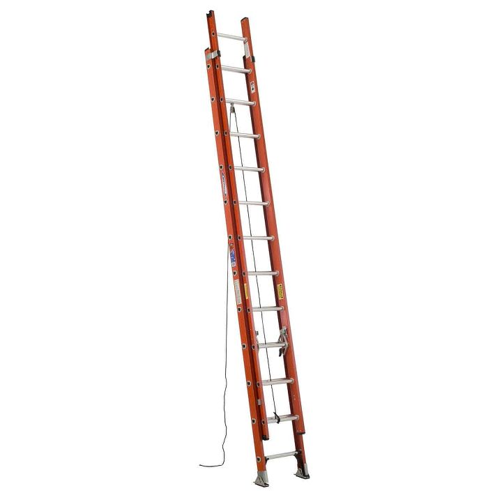 what are the parts of a ladder with diagram