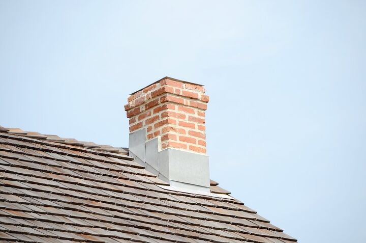 what are the parts of a chimney with diagram