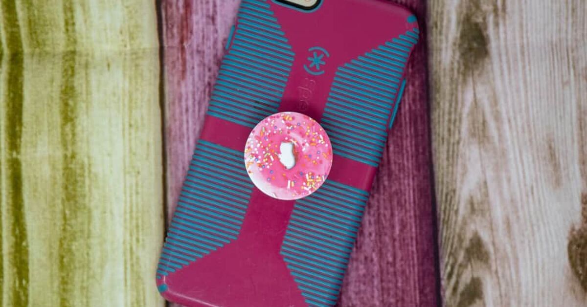 How To Remove A Pop Socket (Reuse and Swap Tops Too) | Upgradedhome.com