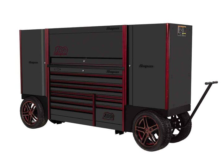 Expensive snap on tool box Clearance