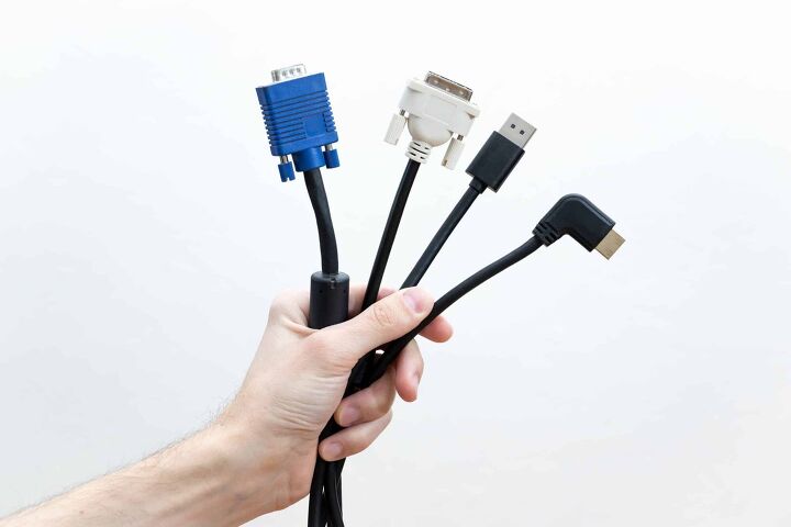 different video cable types for tv s monitors more
