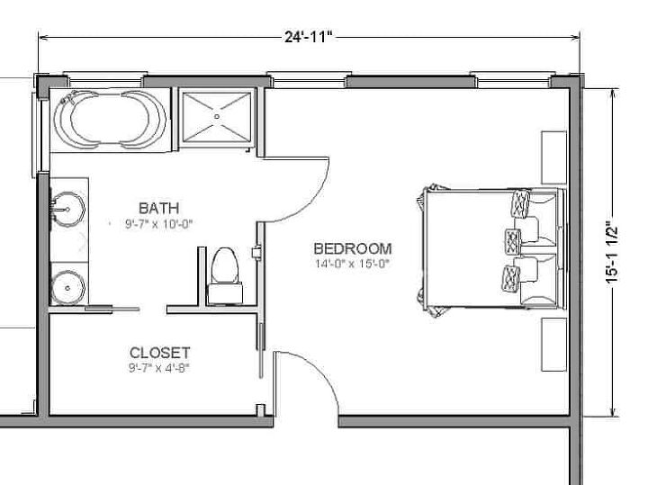 16 best master suite floor plans with dimensions