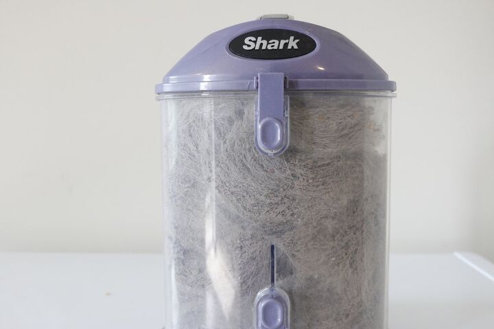 how to empty a shark vacuum canister quickly easily
