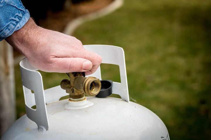 how to empty a propane tank quickly easily safely