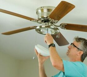 how to remove a ceiling fan quickly easily