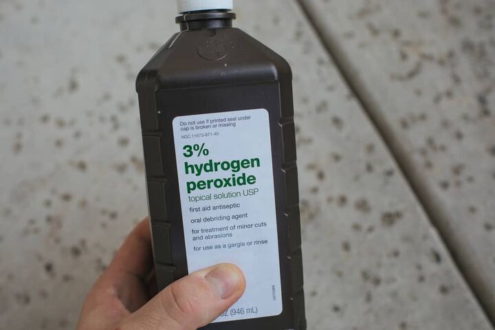 how to add hydrogen peroxide to a water heater do this