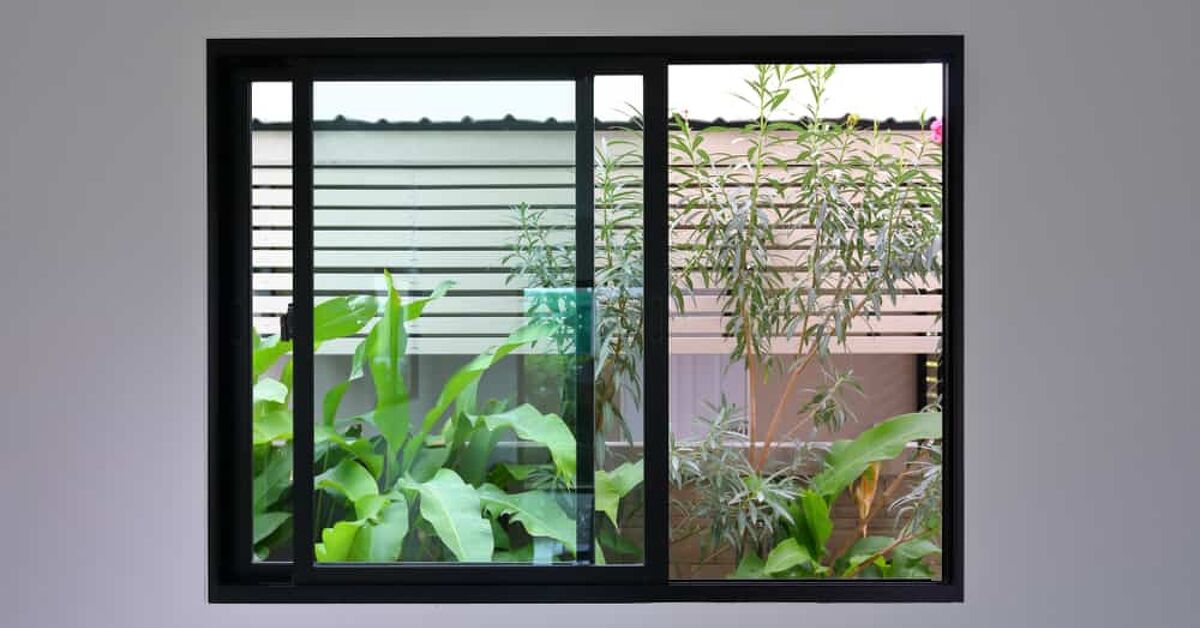 How To Remove A Stationary Panel Of A Sliding Glass Window ...