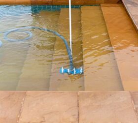 how to remove dirt from the bottom of the pool do this